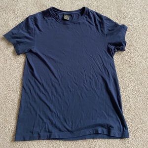 Mens RRL Double RL Navy T-shirt Size Small